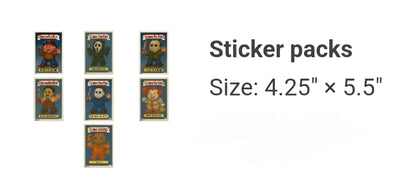 GPK Trading Card Sticker Pack