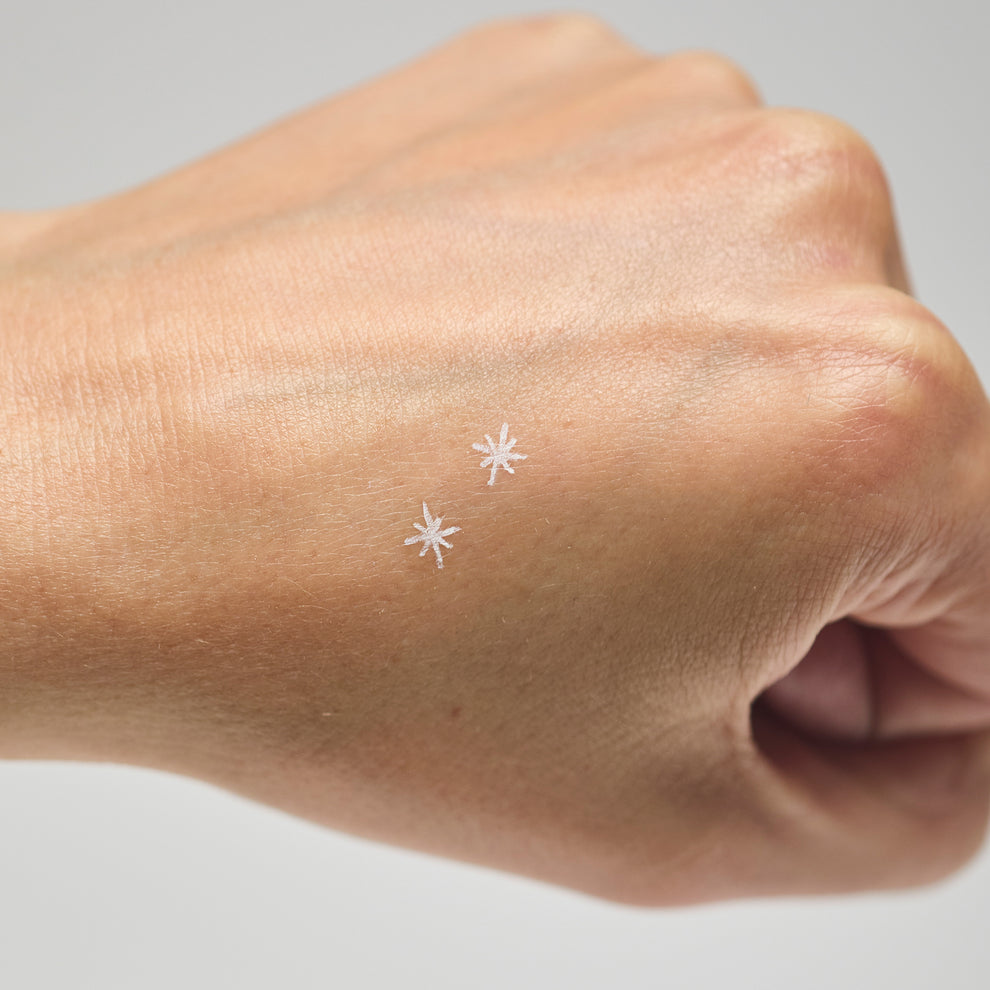 Starburst Fairy Dust White Stamp and Eye Liner Makeup (Ashley Hay Design)