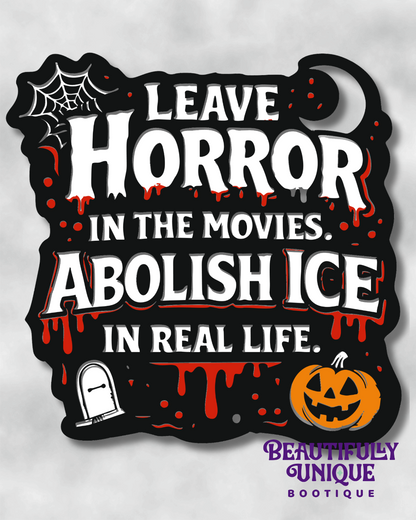 "Ice Horror" Tee - Unisex Shirt Spooky