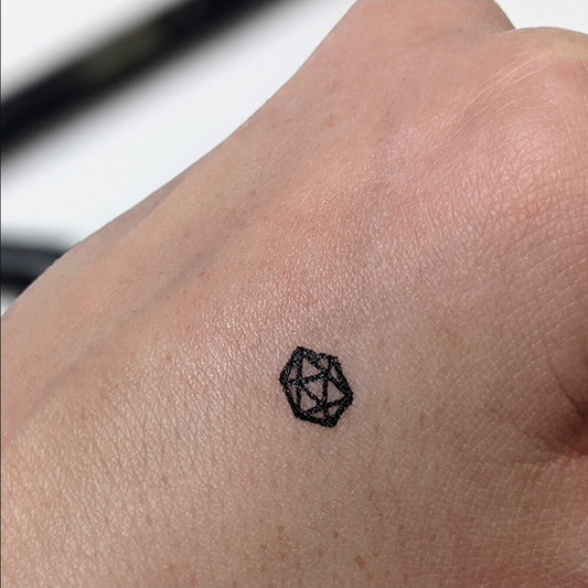 D20 Stamp and Eye Liner Makeup (Ashley Hay Design)