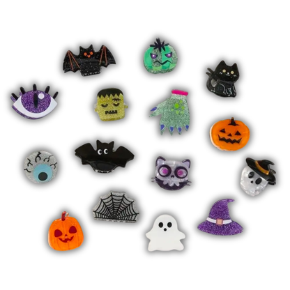 Horror Hairclaws Spooky Witchy Halloween Hair Accessories - 44 Styles