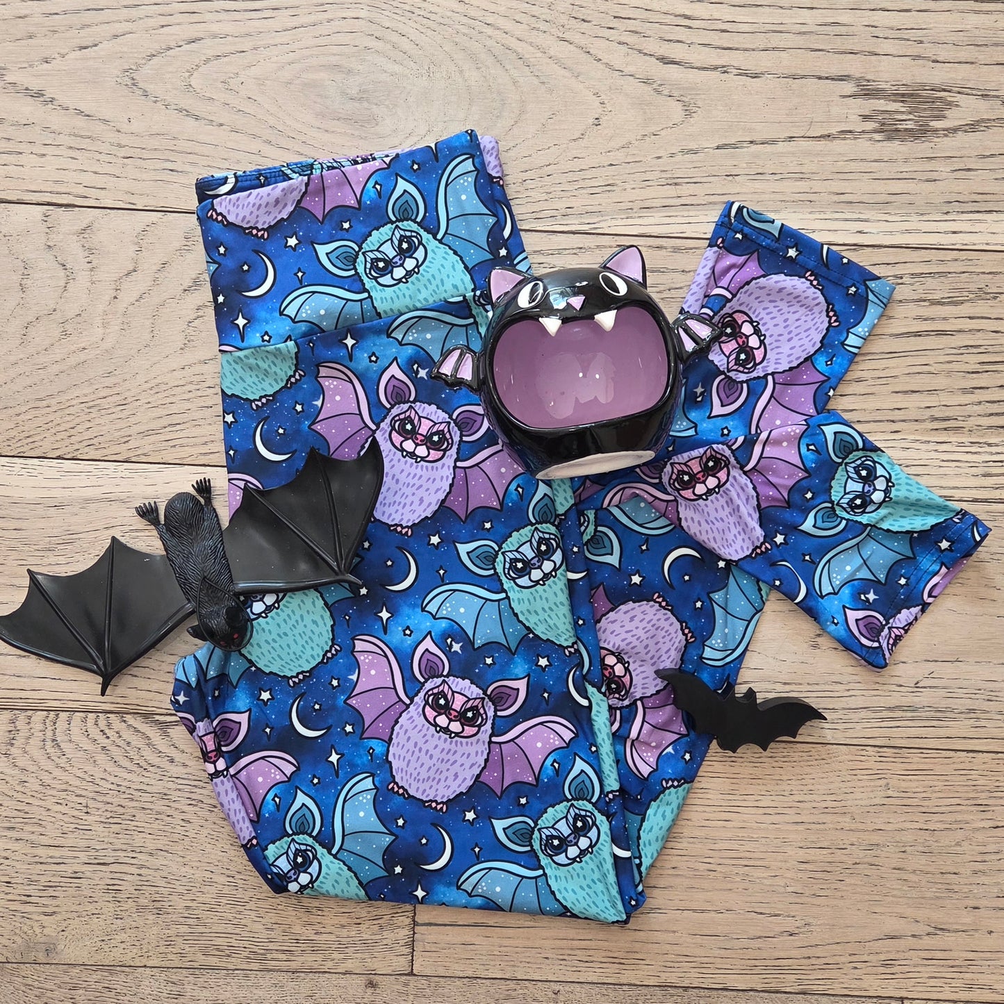 Enchanted Night Flight Exclusive Leggings - High-quality Handcrafted Vibrant