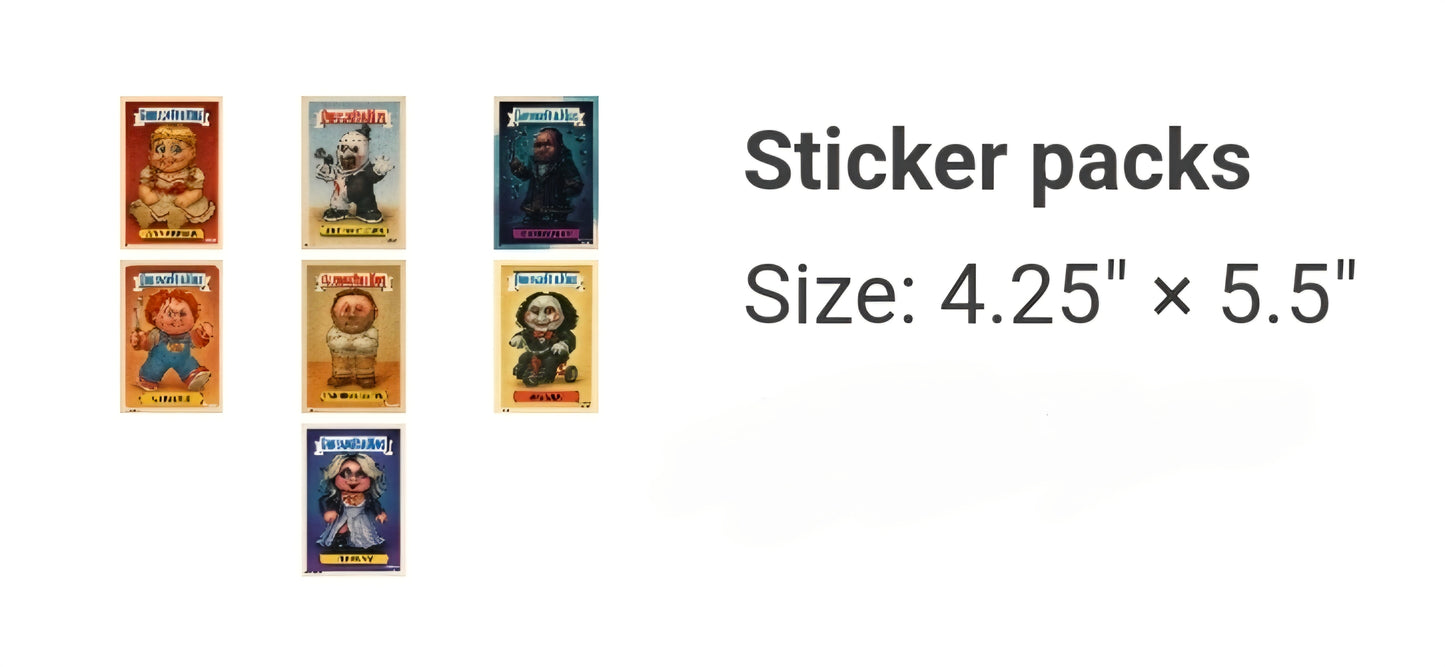GPK Trading Card Sticker Pack