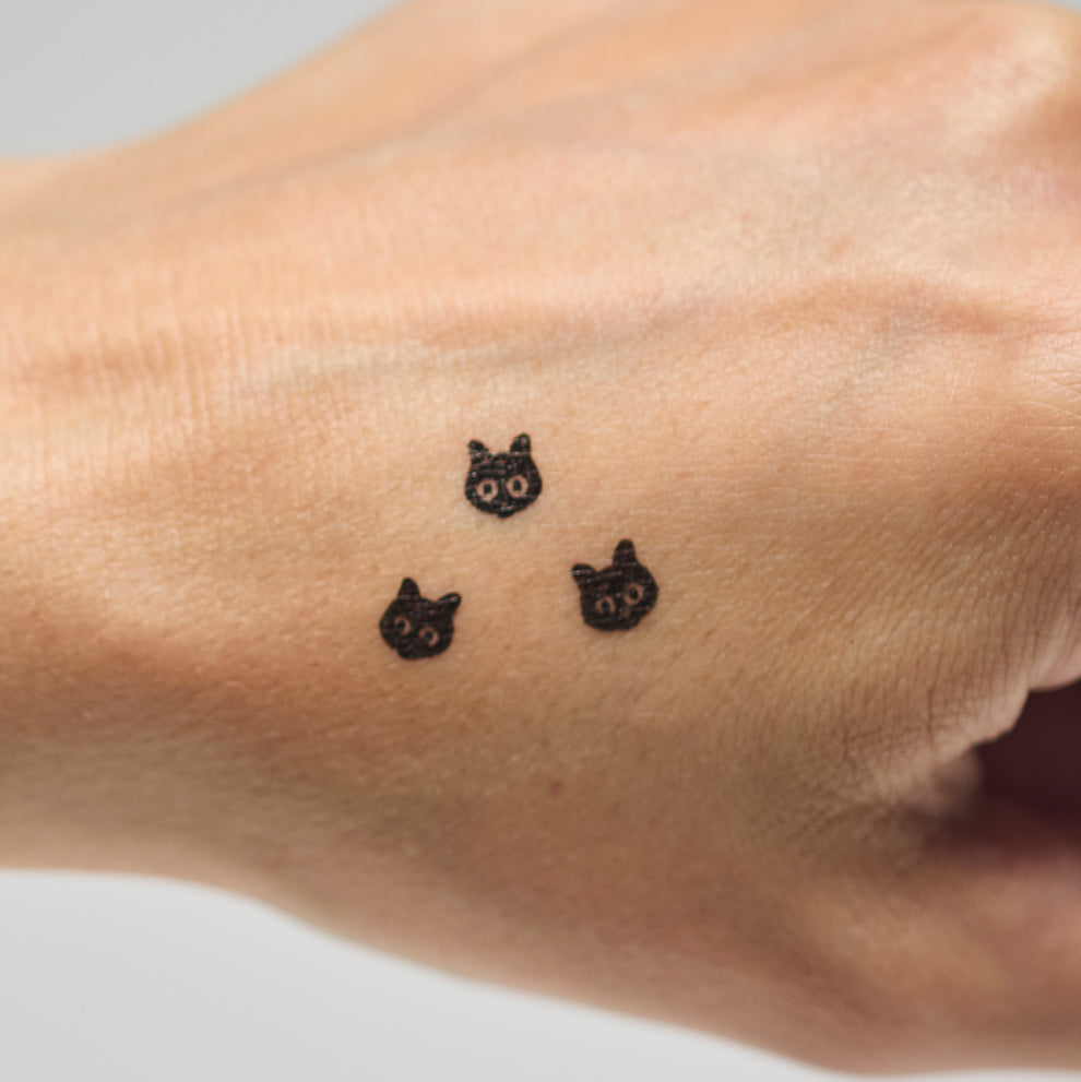 Cat Stamp and Eyeliner Makeup (Ashley Hay Design)