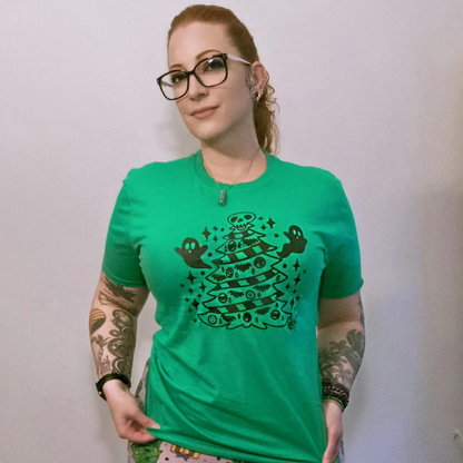 "Creepmas Tree" Spooky Holiday Tee - Unisex Shirt