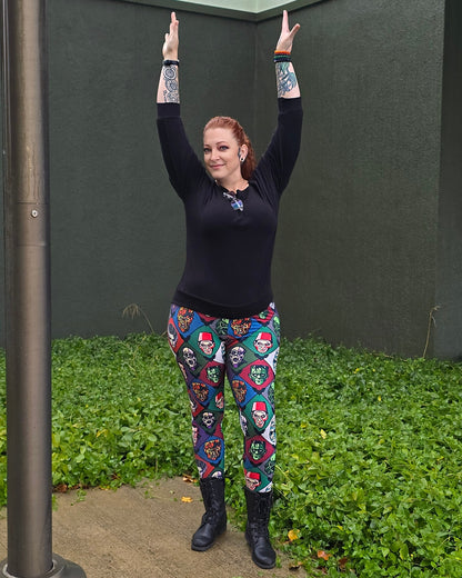 Uni Monsters Semi-Exclusive Leggings - High-quality Handcrafted Vibrant