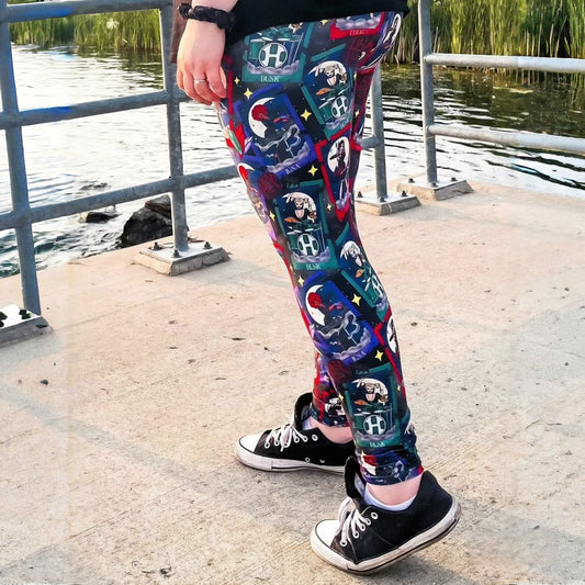 Hex Tarot (Semi-Exclusive) - High-quality Handcrafted Vibrant Leggings