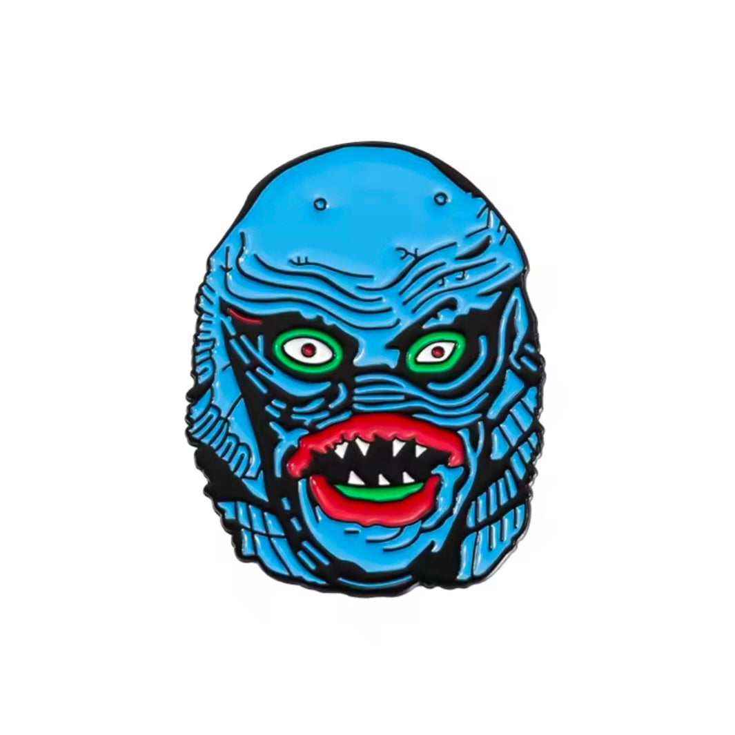 Movie Monsters Enamel Pins