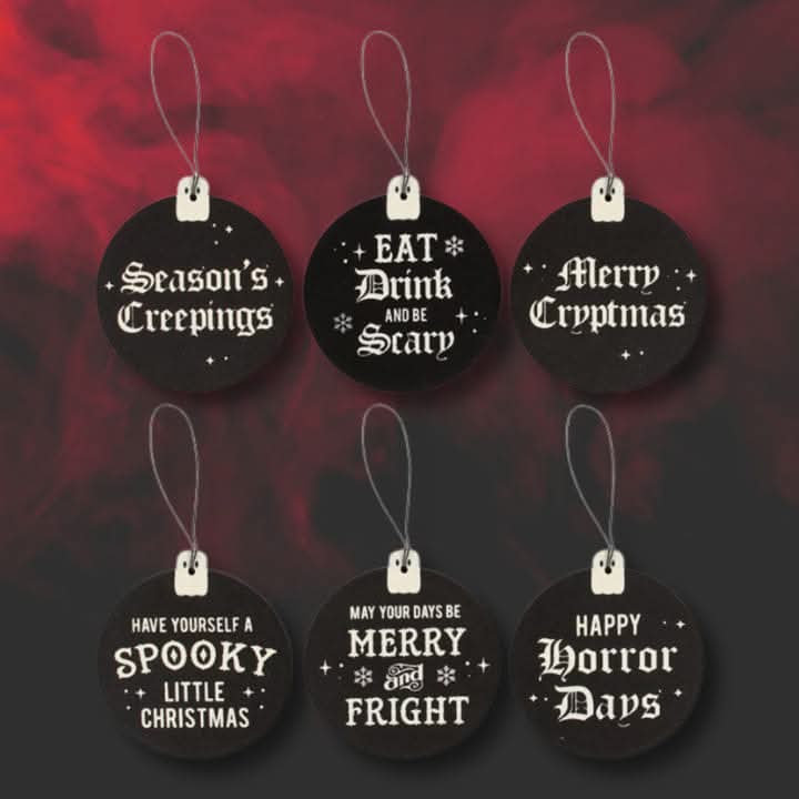 Merry Cryptmas Mini Hanging - Season's Greetings Signs