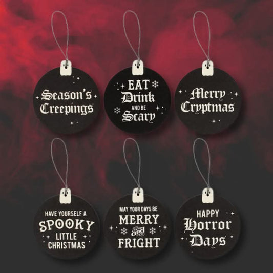 Merry Cryptmas Mini Hanging - Season's Greetings Signs