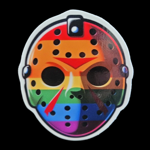 Jason Rainbow Pride Sticker