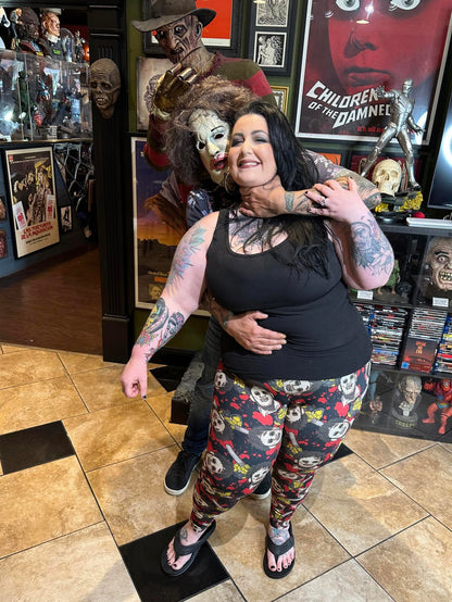 Bloody Leatherface (Semi-Exclusive) - High-quality Handcrafted Vibrant Leggings