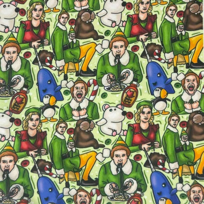 Pre-Order: Buddy's Christmas Semi-Exclusive Leggings - High-quality Handcrafted Vibrant