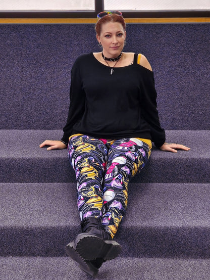 MST3K (Semi-Exclusive) - High-quality Handcrafted Vibrant Leggings