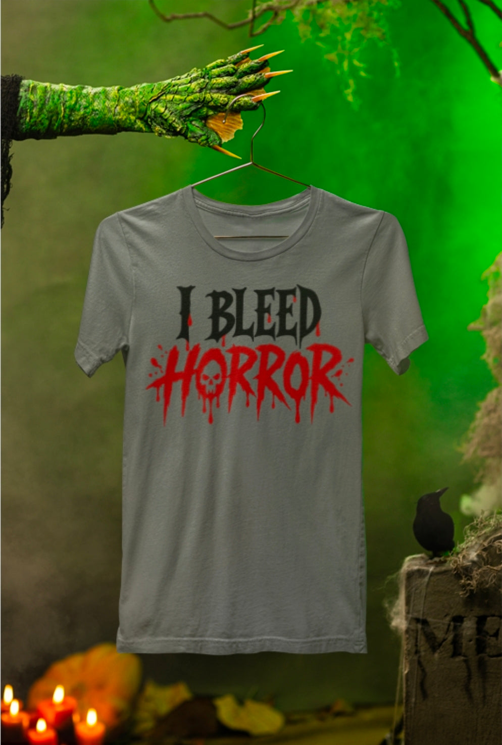 "I Bleed Horror" Tee Cinemas Movies T-Shirt