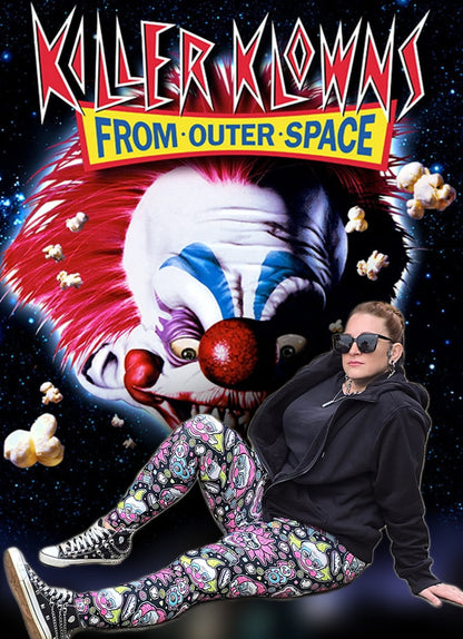Killer Klowns From Outer Space - Semi-Exclusive Themed Leggings Box (High-quality Handcrafted)