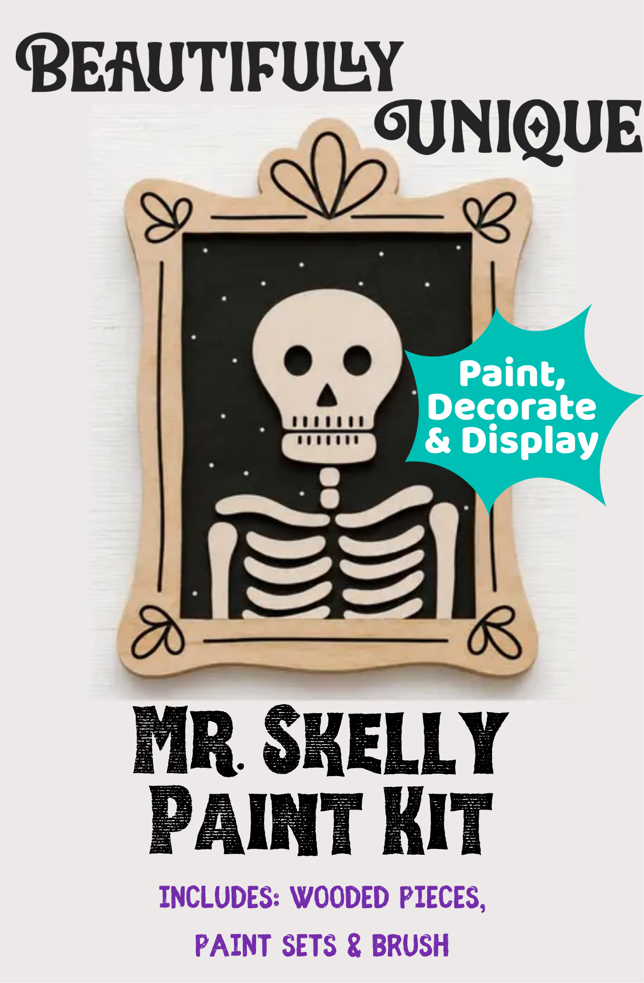 Mr. Skelly Layered Wood Paint Set