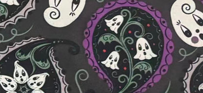 Pre-Order: “Purple Paisley Gus Ghosts” Leggings (Limited Edition – Johanna Parker Exclusive)