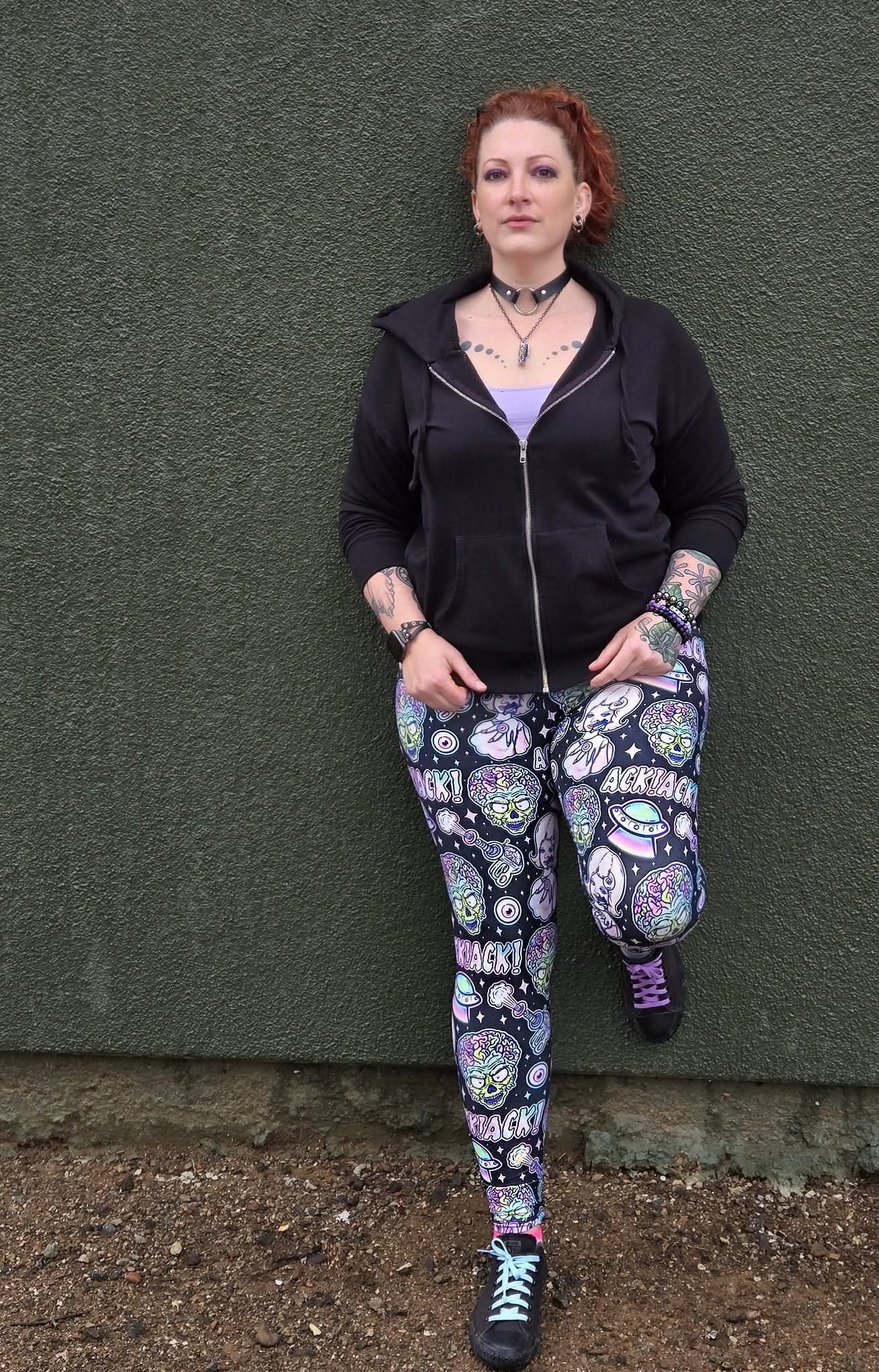 Mars (Semi-Exclusive) - High-quality Handcrafted Vibrant Leggings