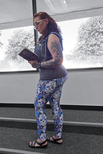 Triskaidekaphobia (Exclusive) - High-quality Handcrafted Vibrant Leggings
