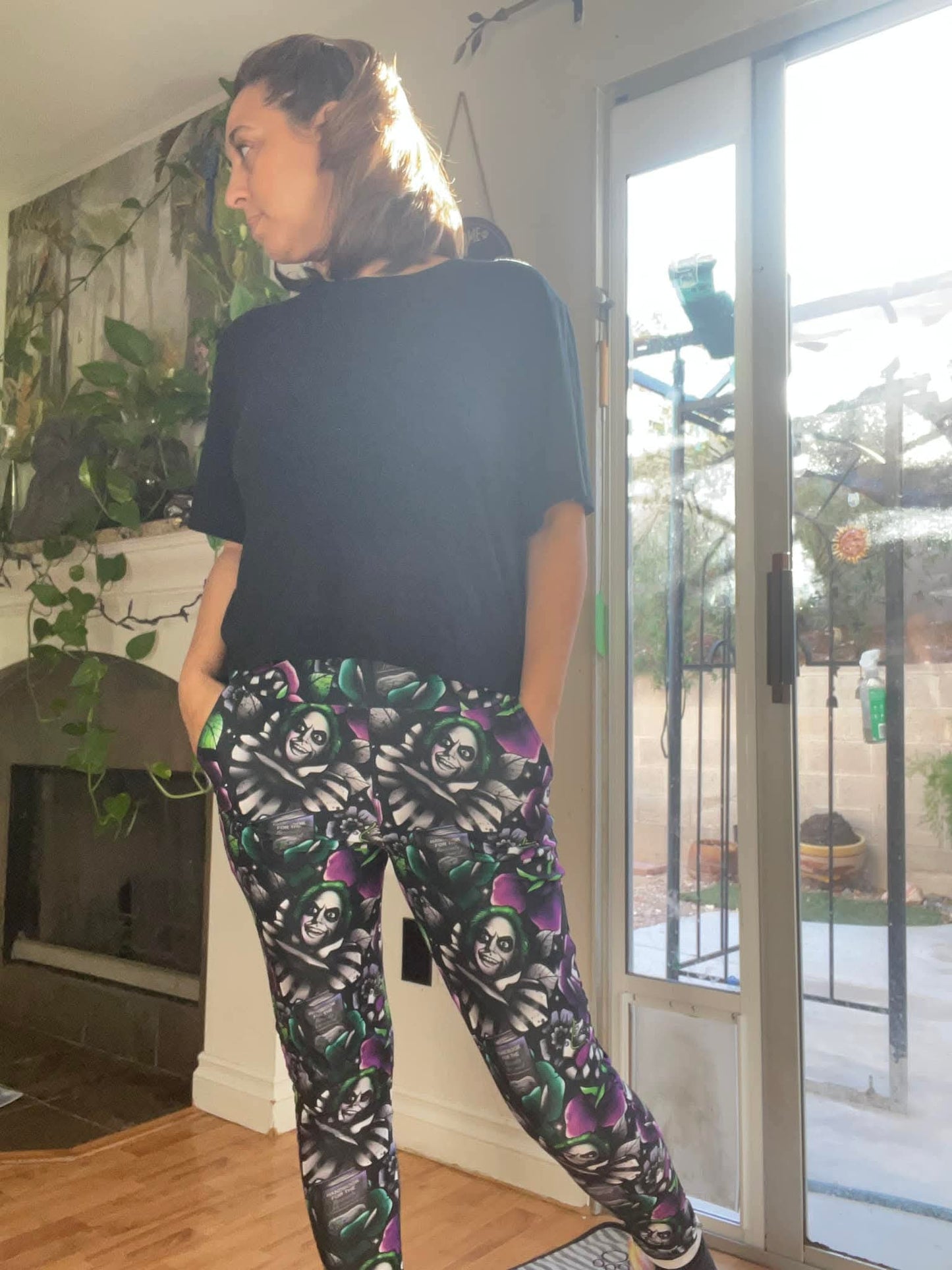 Beetle Floral (Semi-Exclusive) - Pocket Leggings