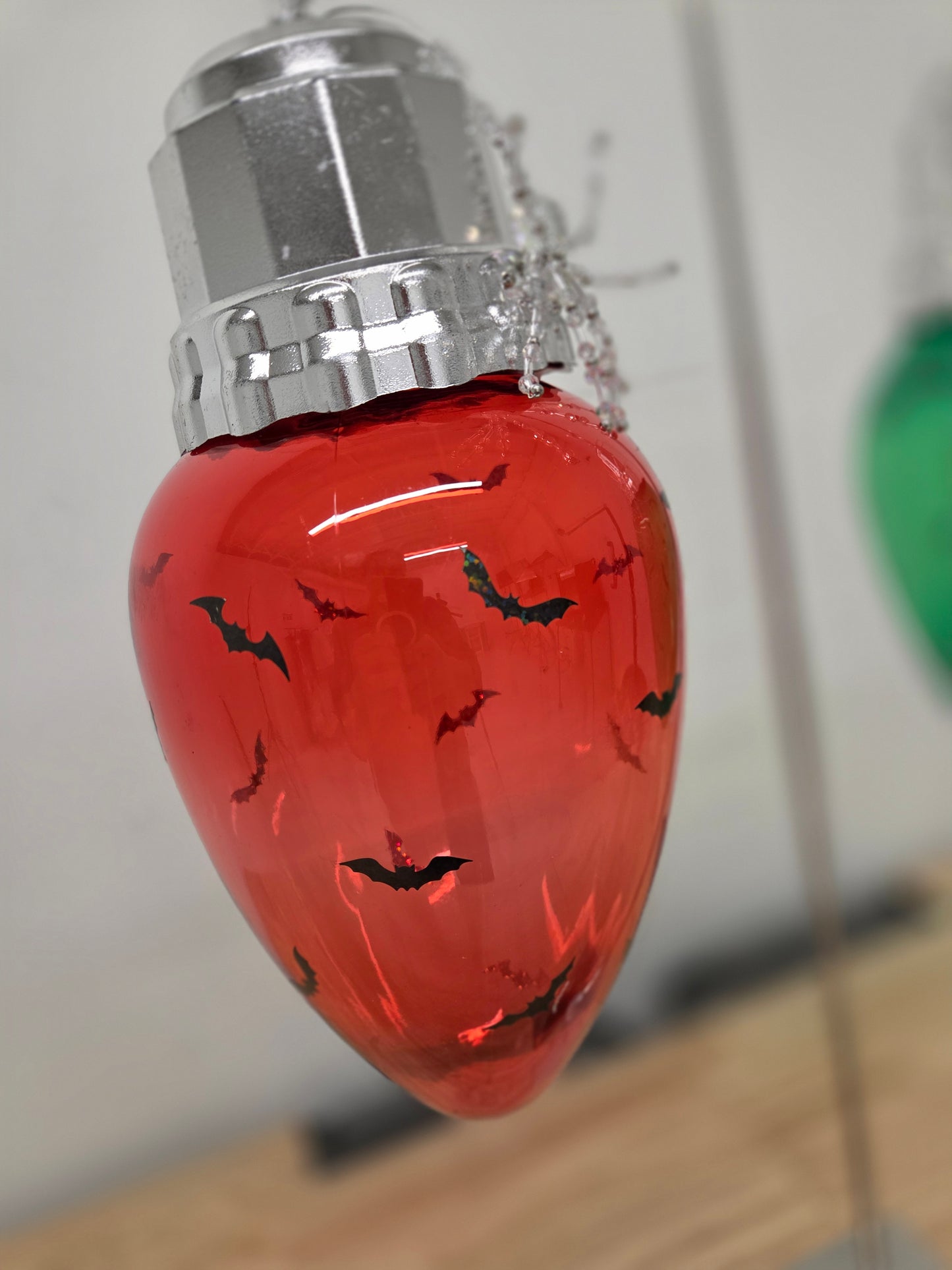 Jumbo Light-Up Bulb Container Ornament