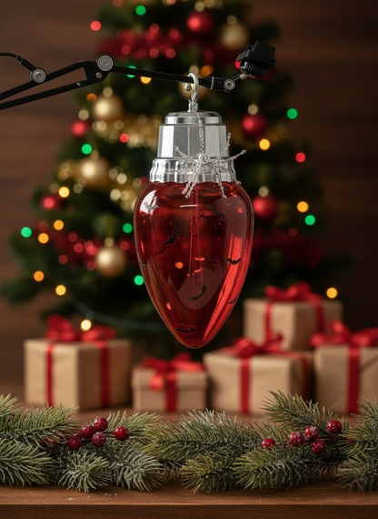 Jumbo Light-Up Bulb Container Ornament