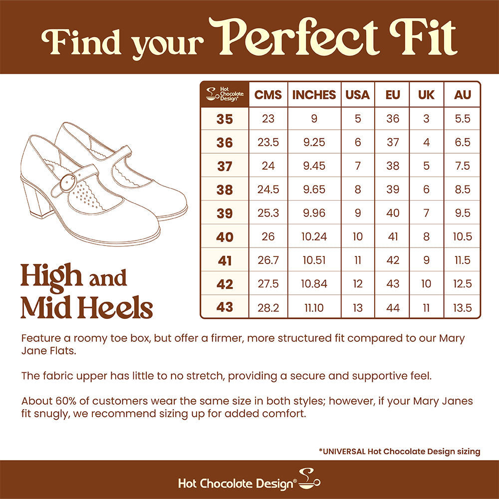 Katrina Women's Mary Jane Mid Heels