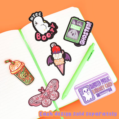 "Nice Boo-ty" Ghost Vinyl Sticker (Turtle's Soup)