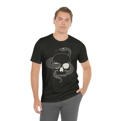 Snake Skull Tee - Unisex Shirt