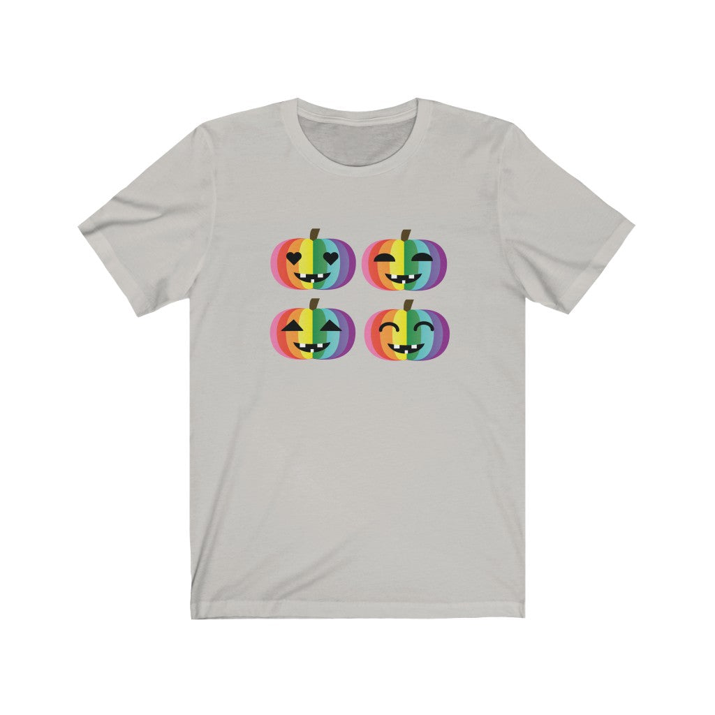 Pumpkin Pride Rainbow Tee - Unisex Shirt