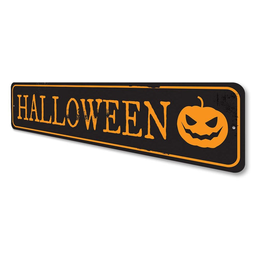 Halloween Jack-o-Lantern Sign