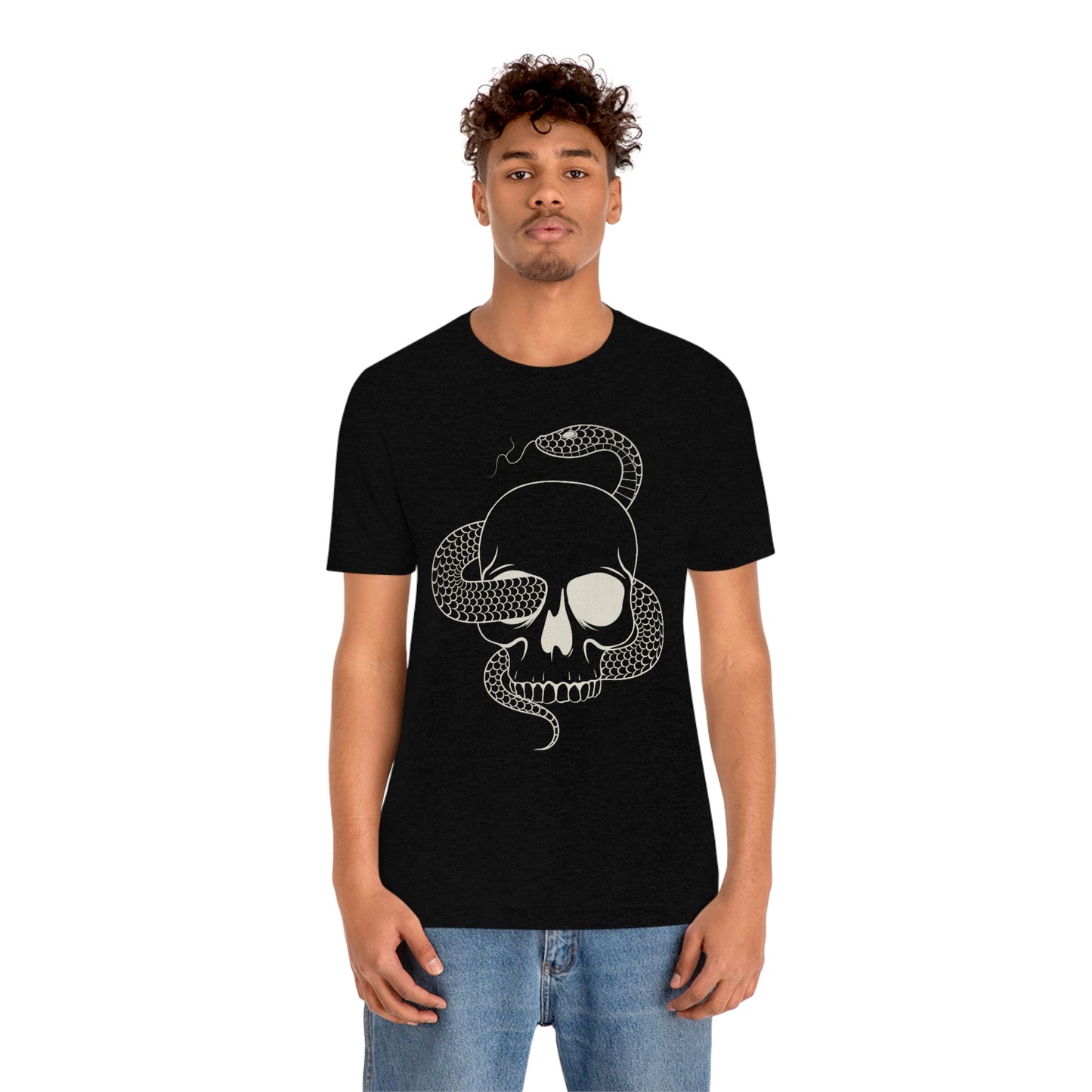 Snake Skull Tee - Unisex Shirt