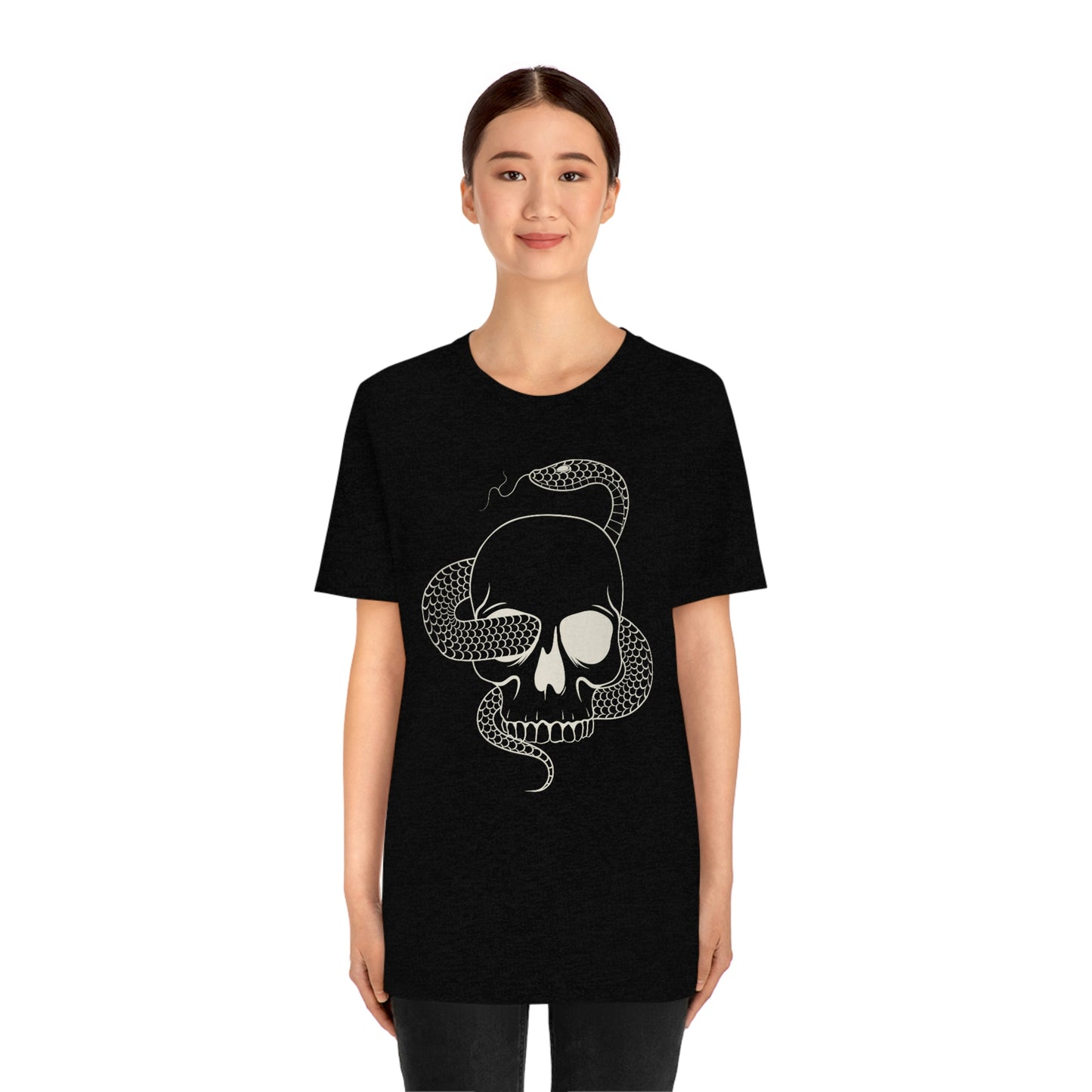 Snake Skull Tee - Unisex Shirt