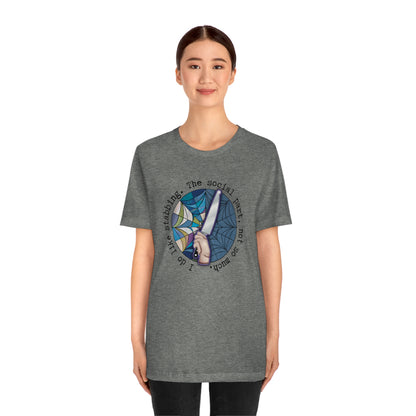Stabbing Thing Knife Horror Tee - Unisex Shirt
