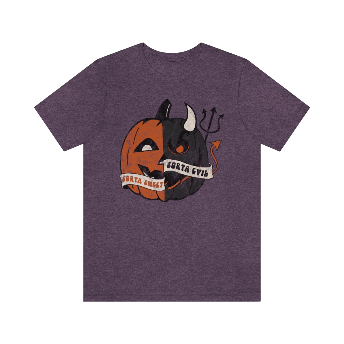 "Sorta Sweet Sorta Evil'" Jack-O-Lantern Tee - Unisex Shirt