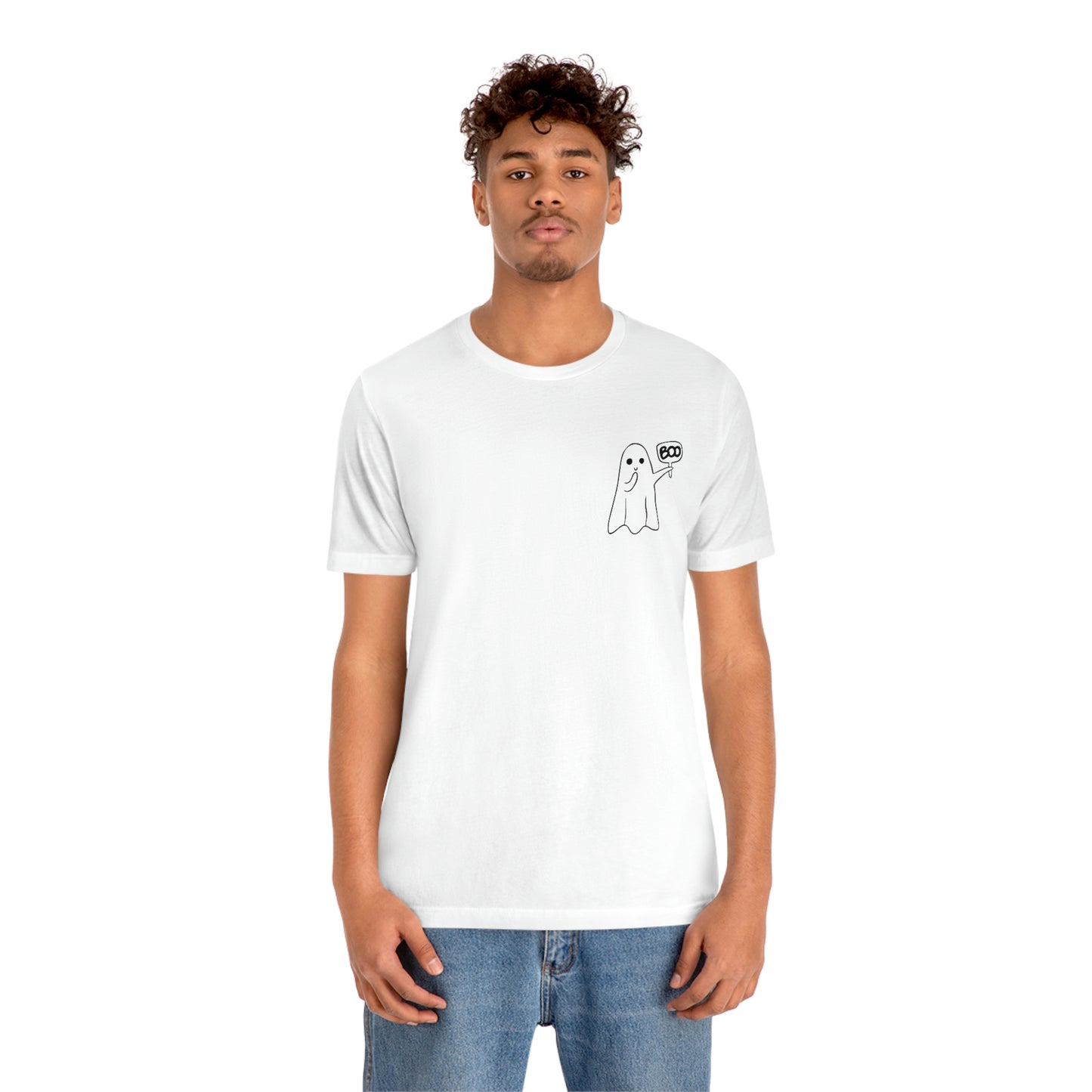 Ghost "Spooky Idiot" Jersey Short Sleeve Tee - Unisex Shirt