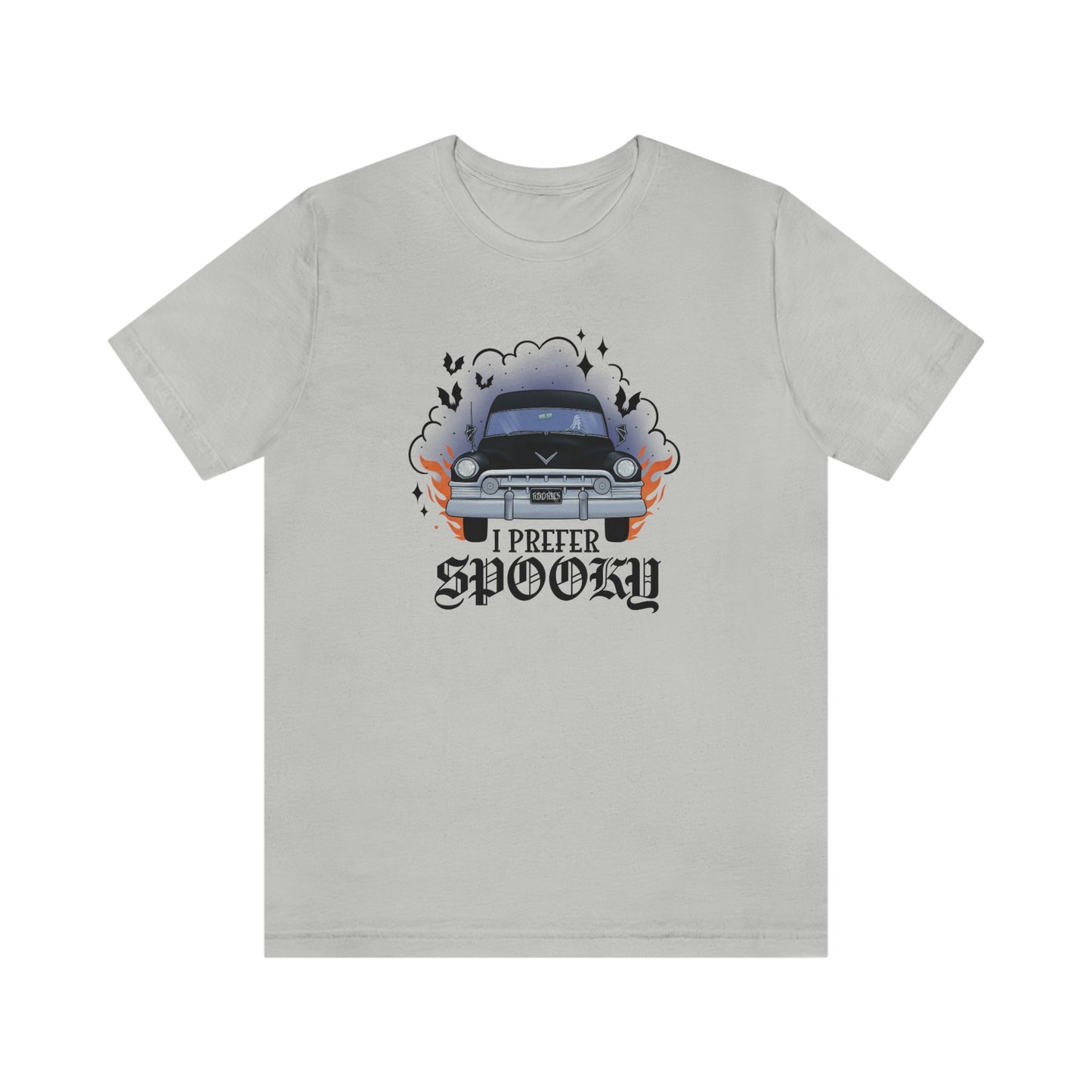 "I Prefer Spooky" Hearse Tee - Unisex Shirt