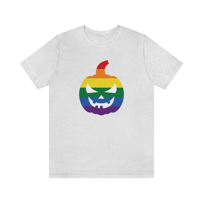 Pride Jack-O-Lantern Rainbow Tee - Unisex Shirt