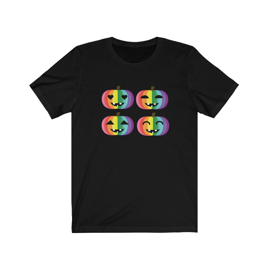Pumpkin Pride Rainbow Tee - Unisex Shirt