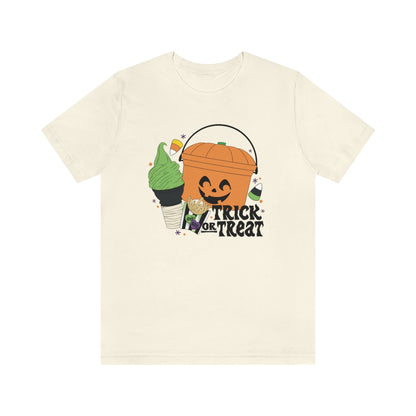 Vintage Halloween Buckets "Trick or Treat" Treats Tee - Unisex Shirt