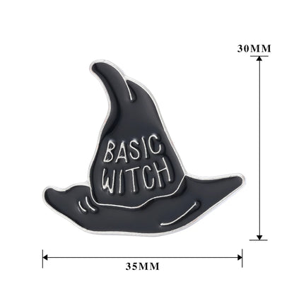 Basic Witch Enamel Pin