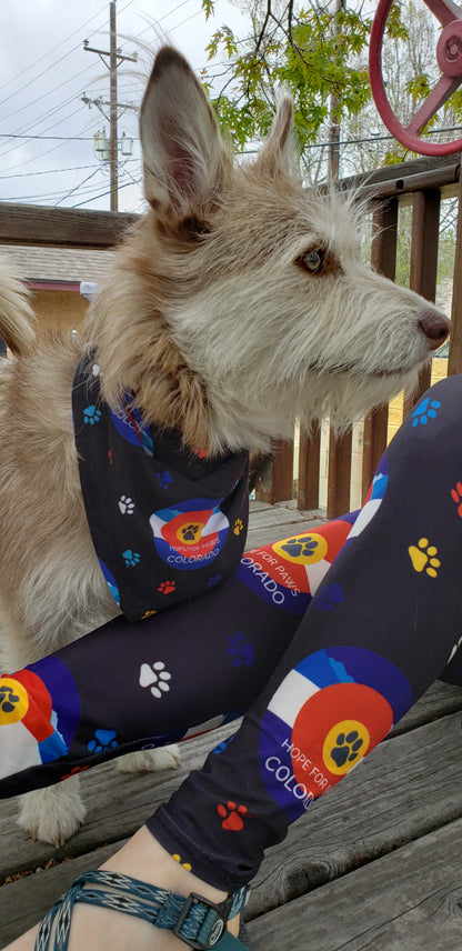 CLEARANCE Hope for Paws (Exclusive) FUNDRAISER - High-quality Handcrafted Vibrant Leggings