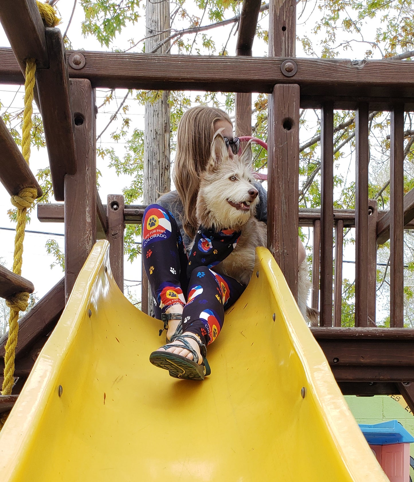 CLEARANCE Hope for Paws (Exclusive) FUNDRAISER - High-quality Handcrafted Vibrant Leggings