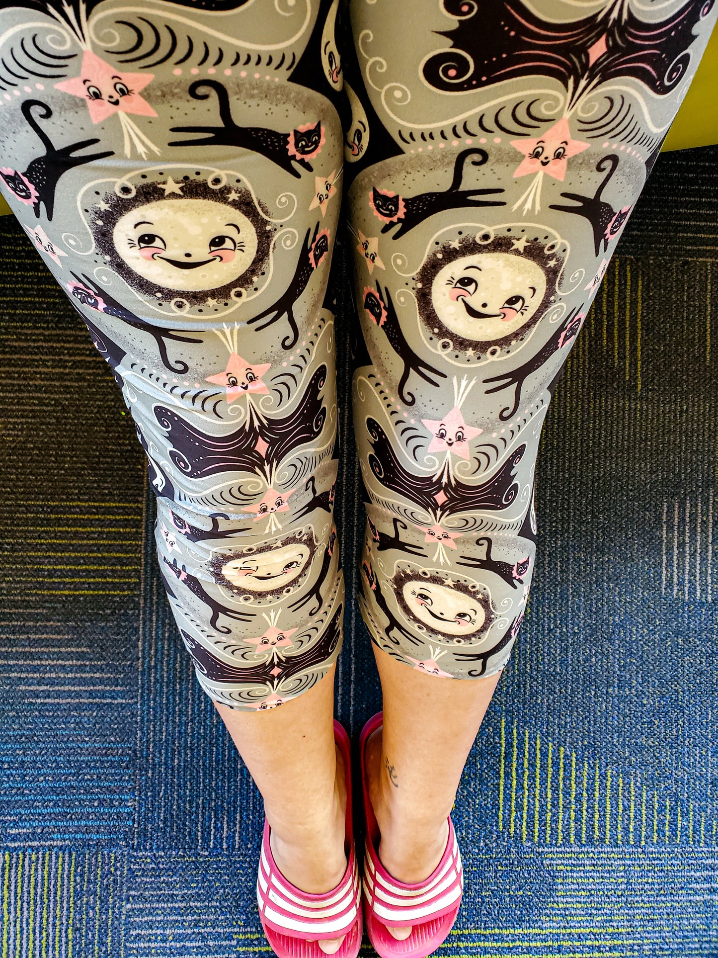Luna Merry Go Round (Johanna Parker Exclusive) - High-quality Handcrafted Vibrant Leggings