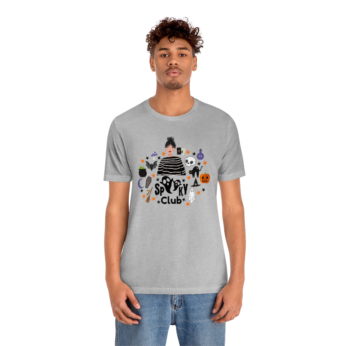 "Spooky Club" Print Tee - Unisex Shirt
