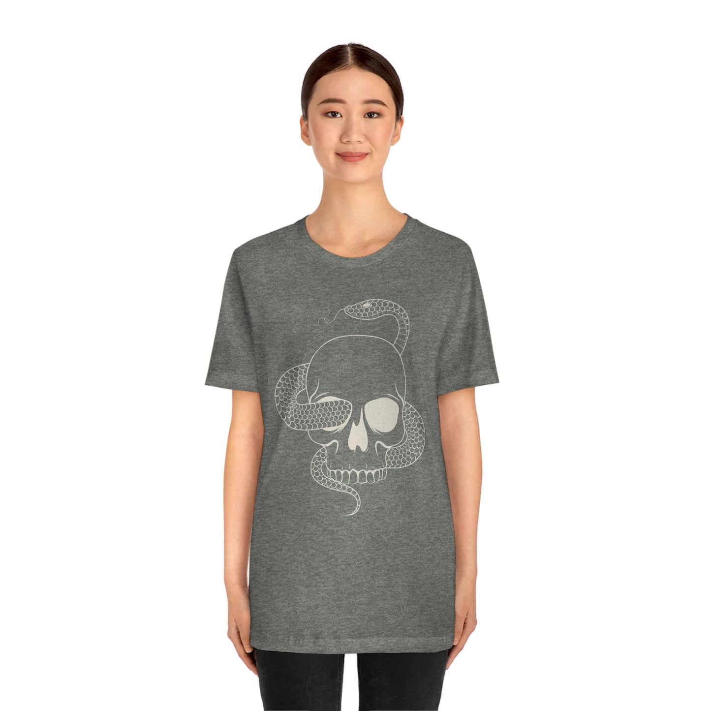 Snake Skull Tee - Unisex Shirt