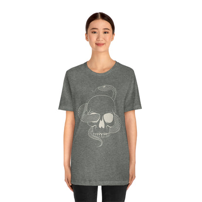Snake Skull Tee - Unisex Shirt