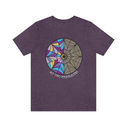"My Two Personalities" Spiderweb Tee - Unisex Shirt