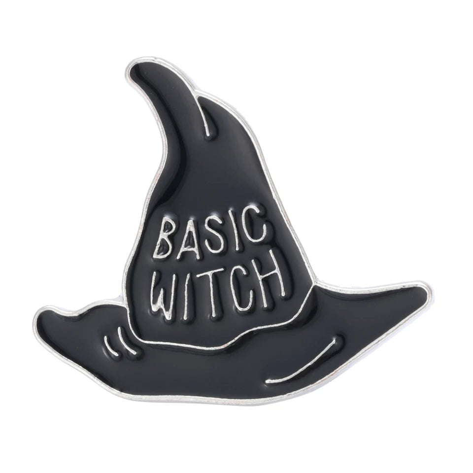 Basic Witch Enamel Pin